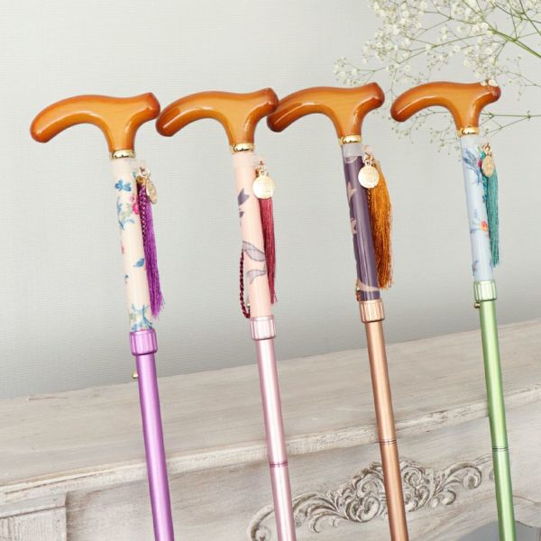 折りたたみ杖（ポーチ付）女性用 -SGマーク取得商品- BONBON STICK