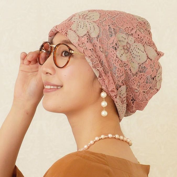 春夏の医療用帽子