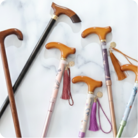 おしゃれ　杖・おしゃれ杖　BON BON STICK　はじめてのおしゃれ杖 種類の選び方ガイド