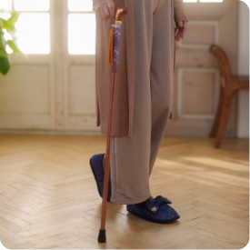 おしゃれ　杖・おしゃれ杖　BON BON STICK　おしゃれ杖の長さ調整 自分に合う一本の見つけ方