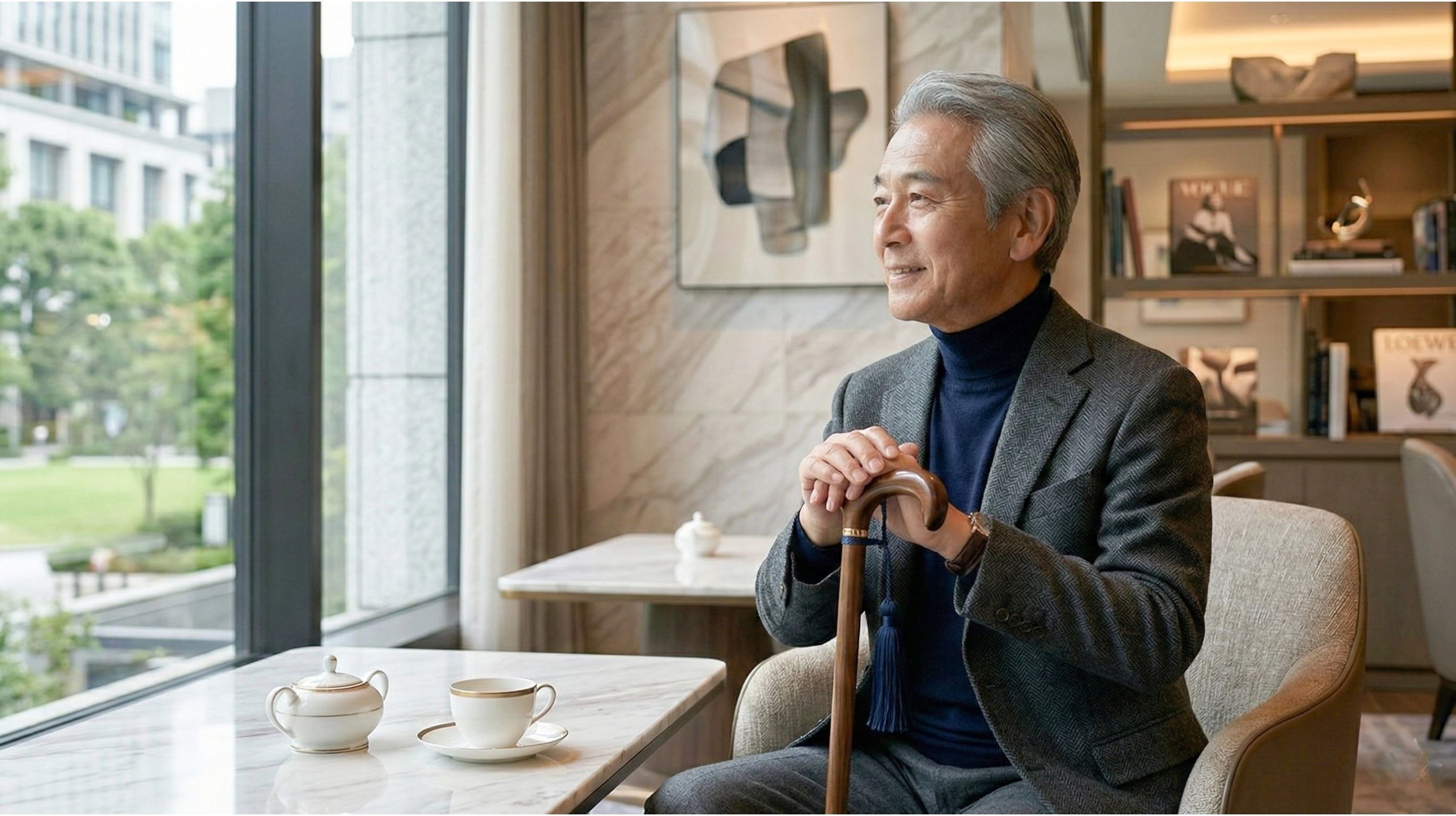 おしゃれ　杖・おしゃれ杖　BON BON STICK　メインビジュアル お出かけを楽しくするおしゃれ杖3