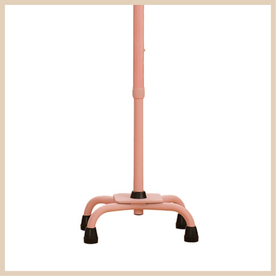 おしゃれ　杖・おしゃれ杖　BON BON STICK　安定歩行の多点支持おしゃれ杖 自立する一本