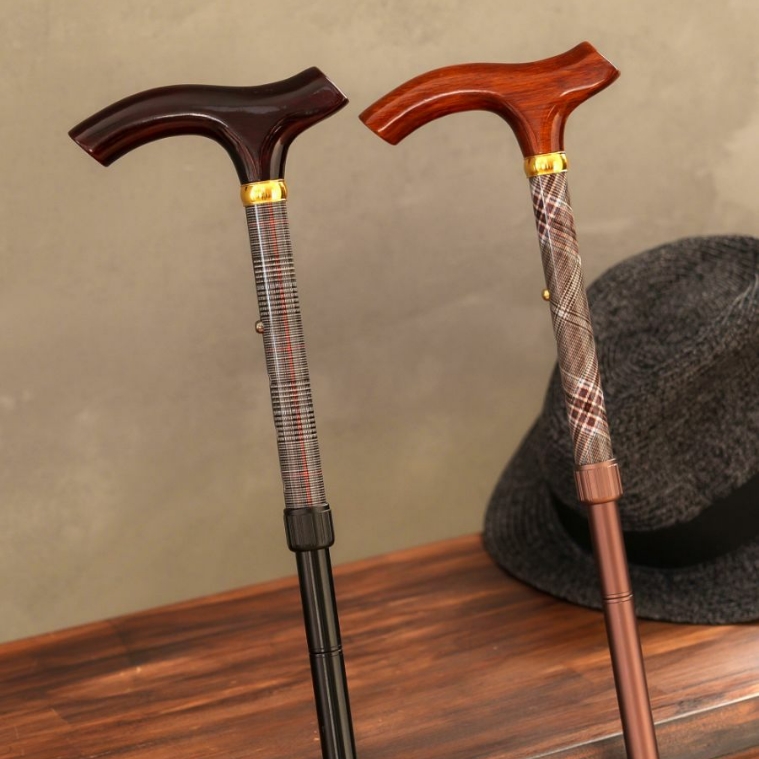 メンズ 伸縮杖 -B.B. STICK- グレンチェック
