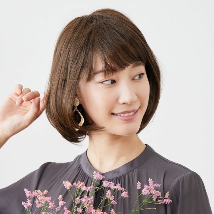小顔見せ 医療用ウィッグ ボブスタイル（普通サイズ）