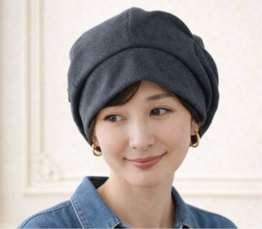 医療用帽子(ケア帽子) -Jean- Atelier Beret