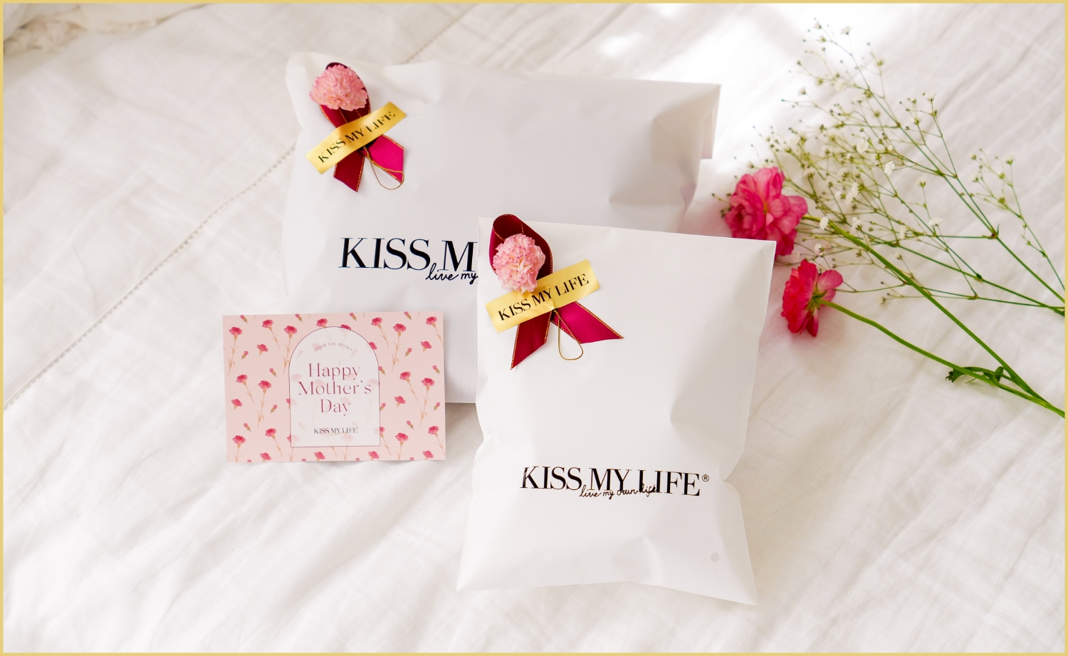 母の日ラッピング