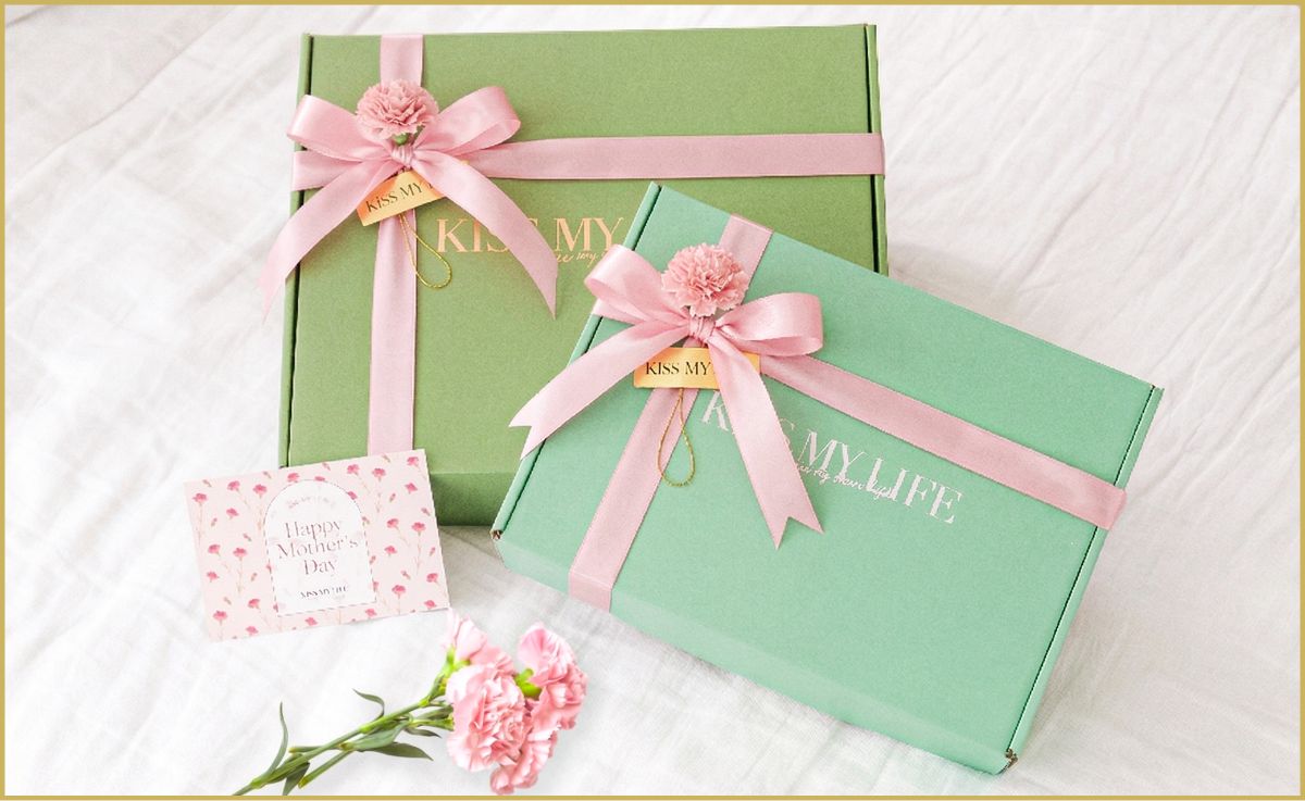 母の日ラッピング