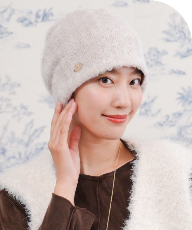 医療用ケア帽子