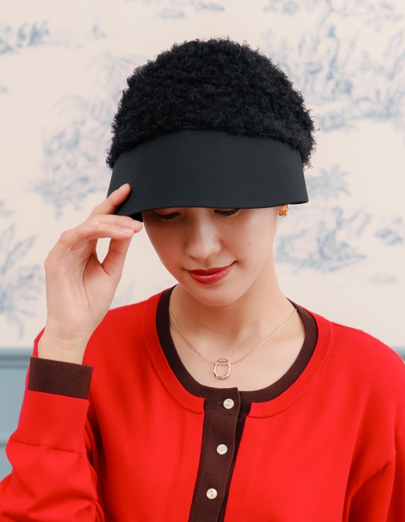 医療用帽子(ケア帽子) -Jean- ニットタイプ /リングファー