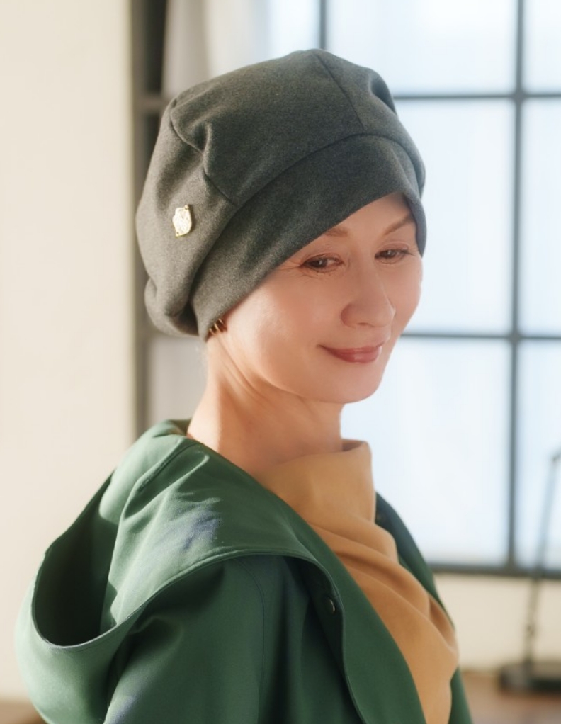 医療用帽子(ケア帽子) -Jean- Atelier Beret