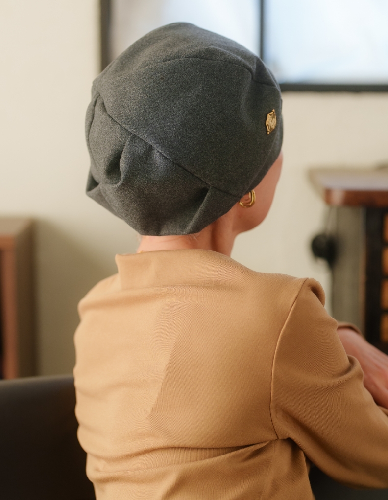 医療用帽子(ケア帽子) -Jean- Atelier Beret