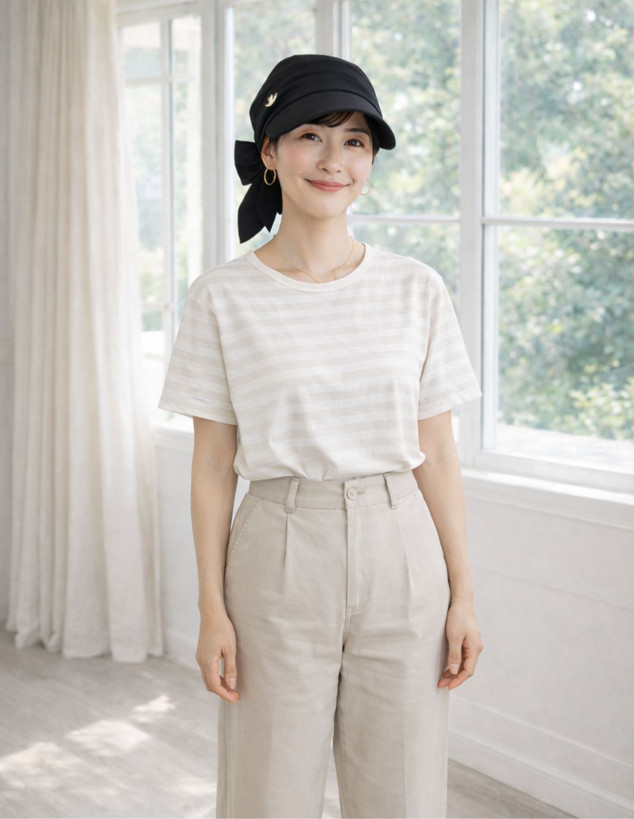 医療用帽子(ケア帽子) －5℃の帽子 コカゲるコラボレーション　クールマックス仕様LOOK BOOK