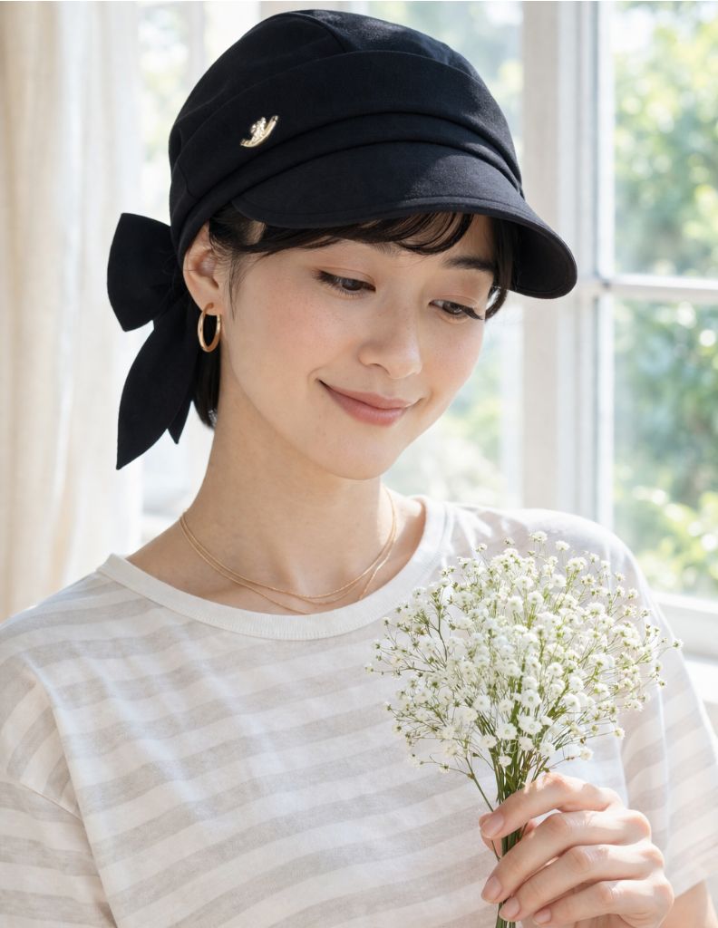 医療用帽子(ケア帽子) －5℃の帽子 コカゲるコラボレーション　クールマックス仕様LOOK BOOK