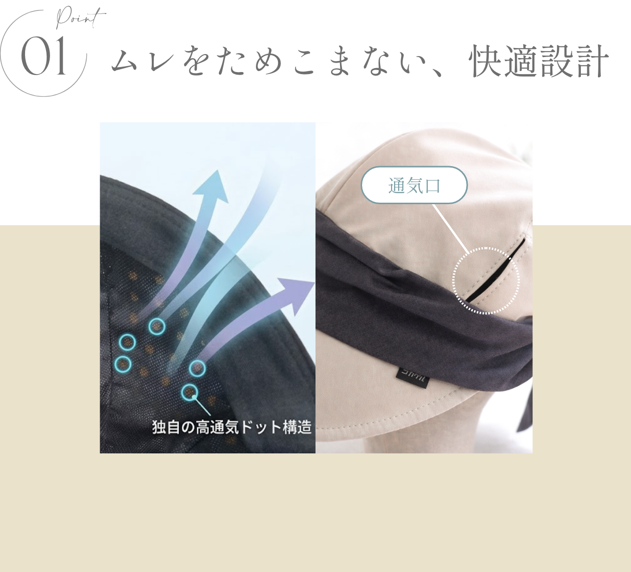 KISS MY LIFE　医療用帽子(ケア帽子)- FEATURES -