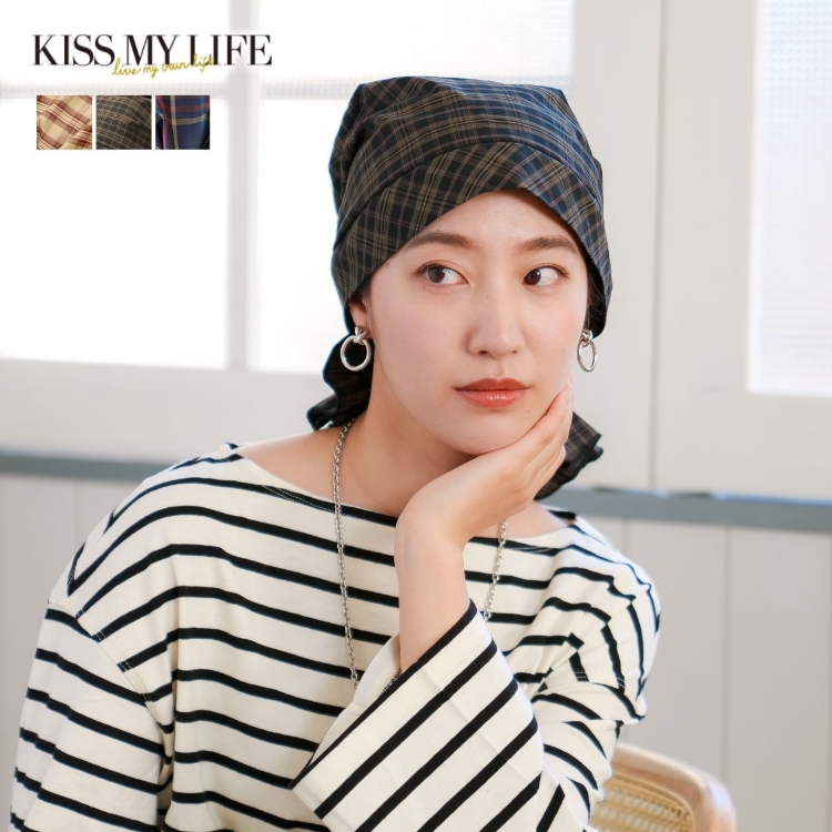 お見舞いギフト、カタログギフト：治療中のお肌に優しい医療用帽子