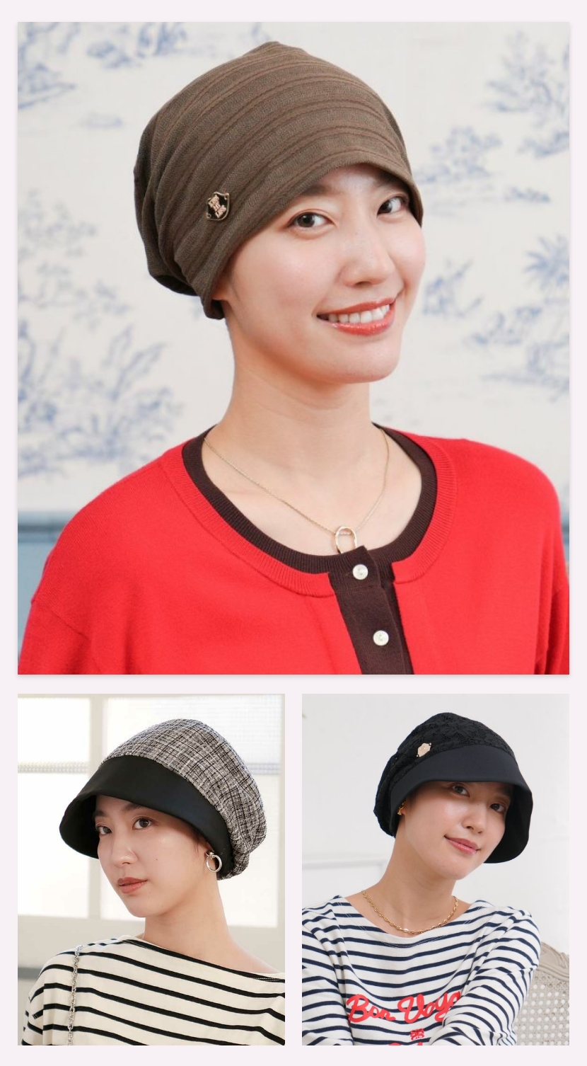 新春 人気ケア帽子2枚セット