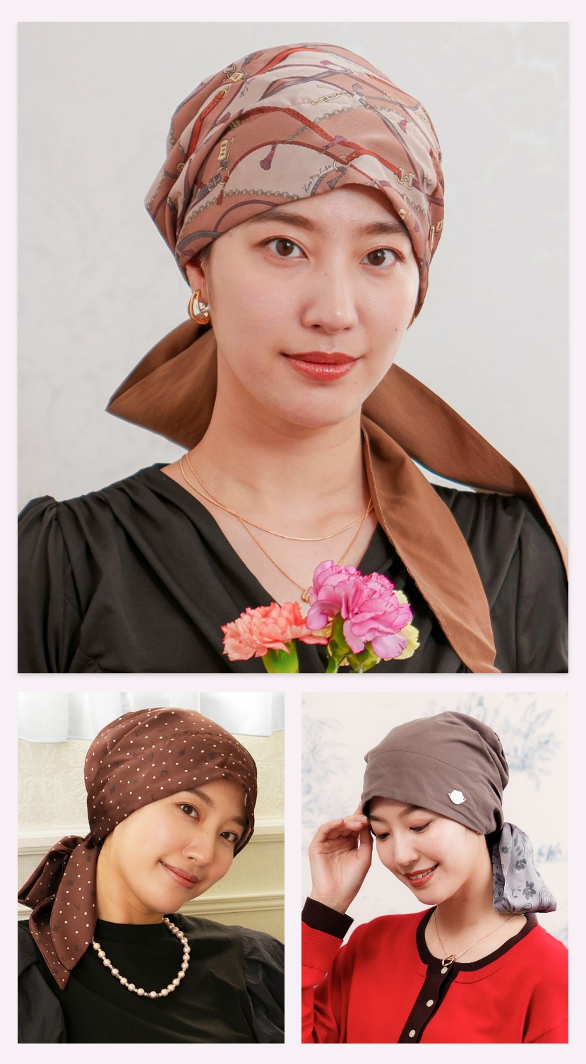 新春 人気ケア帽子2枚セット