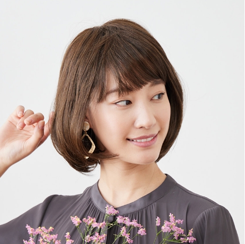 小顔見せ 医療用ウィッグ ボブスタイル（普通サイズ）