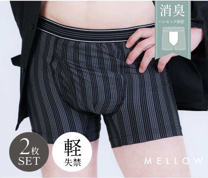 尿漏れパンツ メンズ ボクサー型