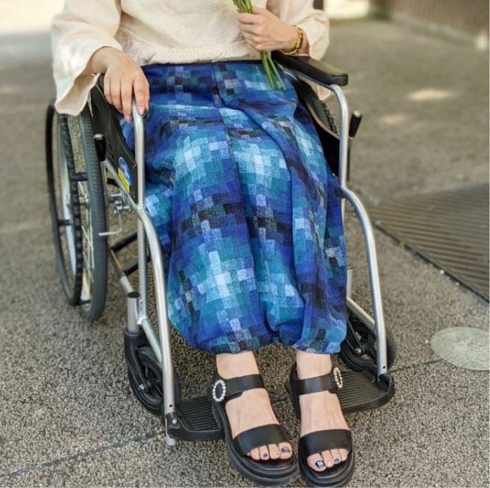 膝掛け -車椅子スカート- ドラジェ-