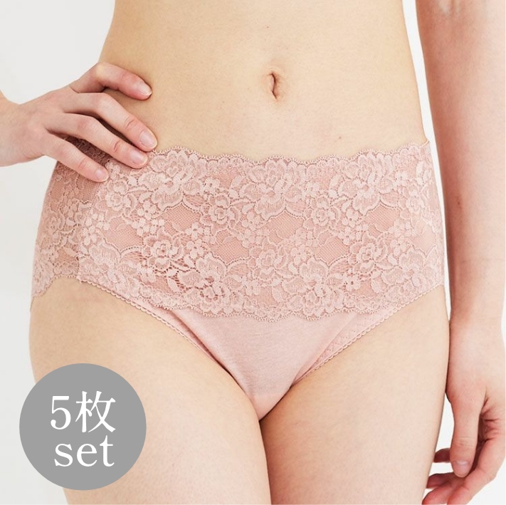 肌に優しい締めつけ解放パンツ 綿100%